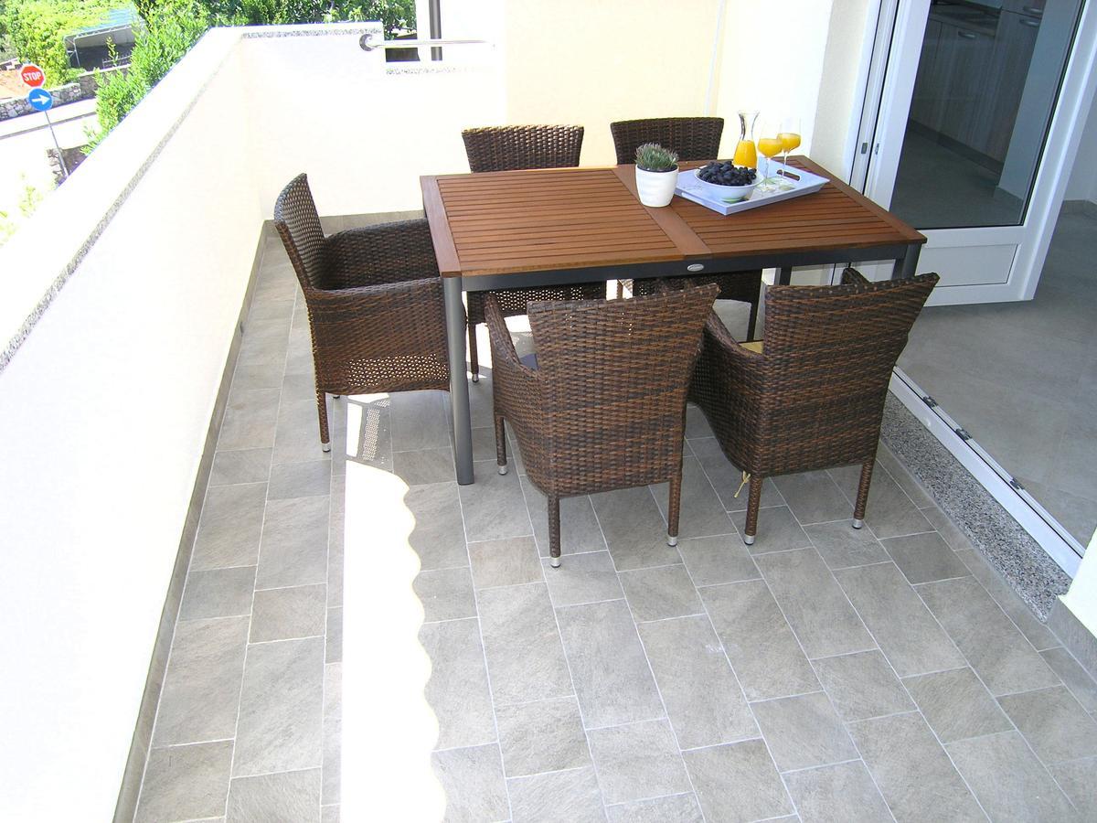 Apartman Danijel Крк Экстерьер фото